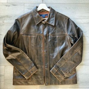 Brown Leather Jacket